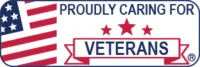 Proudly Caring For Our Veterans Graphic